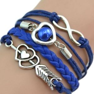 Blue Friendship Bracelet
